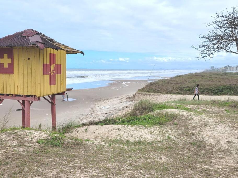 Apartamento Brejatuba Beira Mar Guaratuba Esterno foto