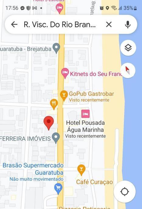 Apartamento Brejatuba Beira Mar Guaratuba Esterno foto