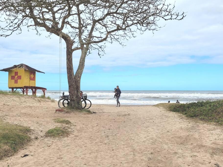 Apartamento Brejatuba Beira Mar Guaratuba Esterno foto